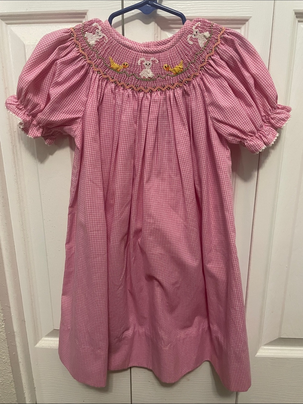 Amanda Remembered smocked dress